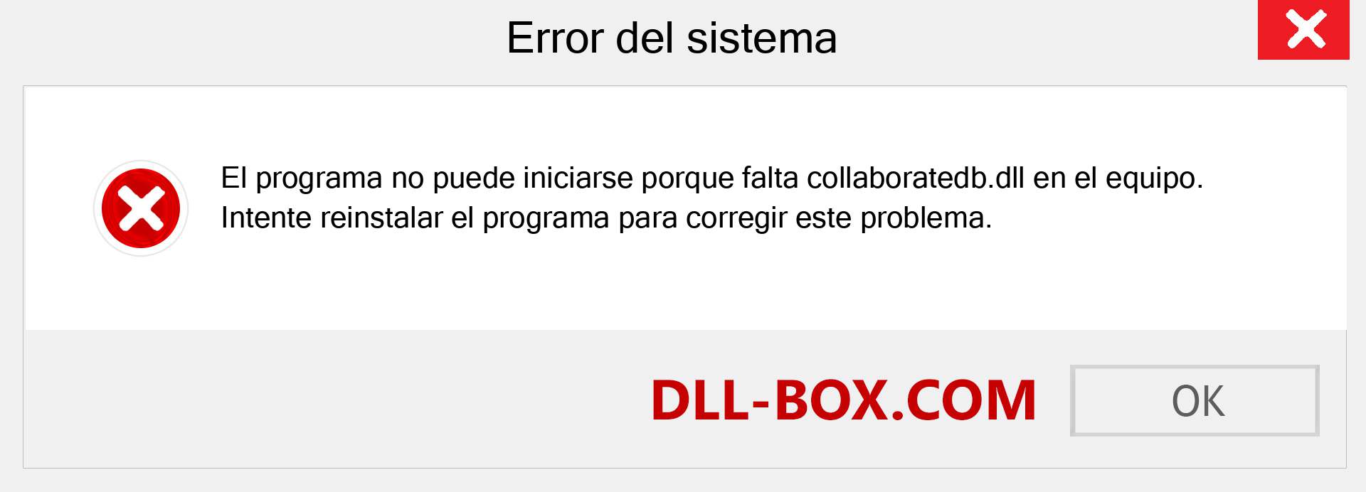 ¿Falta el archivo collaboratedb.dll ?. Descargar para Windows 7, 8, 10 - Corregir collaboratedb dll Missing Error en Windows, fotos, imágenes